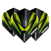 Winmau MVG Prism Alpha Black Dart Flights