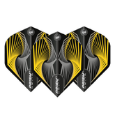 Winmau Prism Delta Yellow & Grey Dart Flights