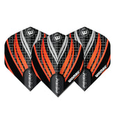 Winmau Prism Delta Black, White & Orange Dart Flights
