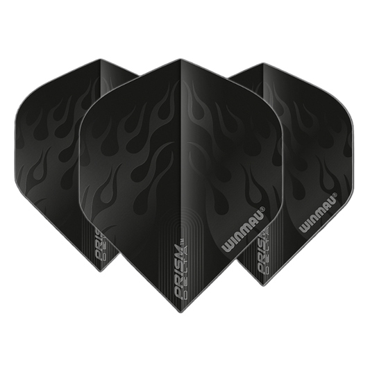 Winmau Prism Delta Black Dart Flights