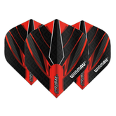 Winmau Prism Alpha Red & Black Dart Flights