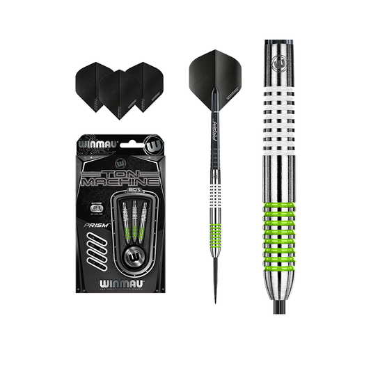 Winmau Ton Machine 80% Tungsten Alloy Steeltip Darts