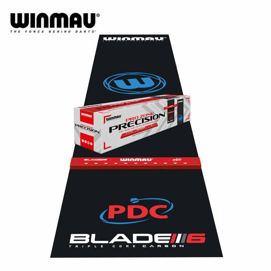 Winmau Pro Zone Precision PVC Dart Mat & Integrated Oche