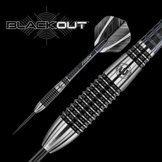 Winmau Blackout 90% Tungsten Alloy Darts
