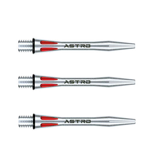 Winmau Astro Aluminum Red Dart Shafts