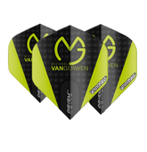 Winmau Prism Delta MvG Black & Green Dart Flights