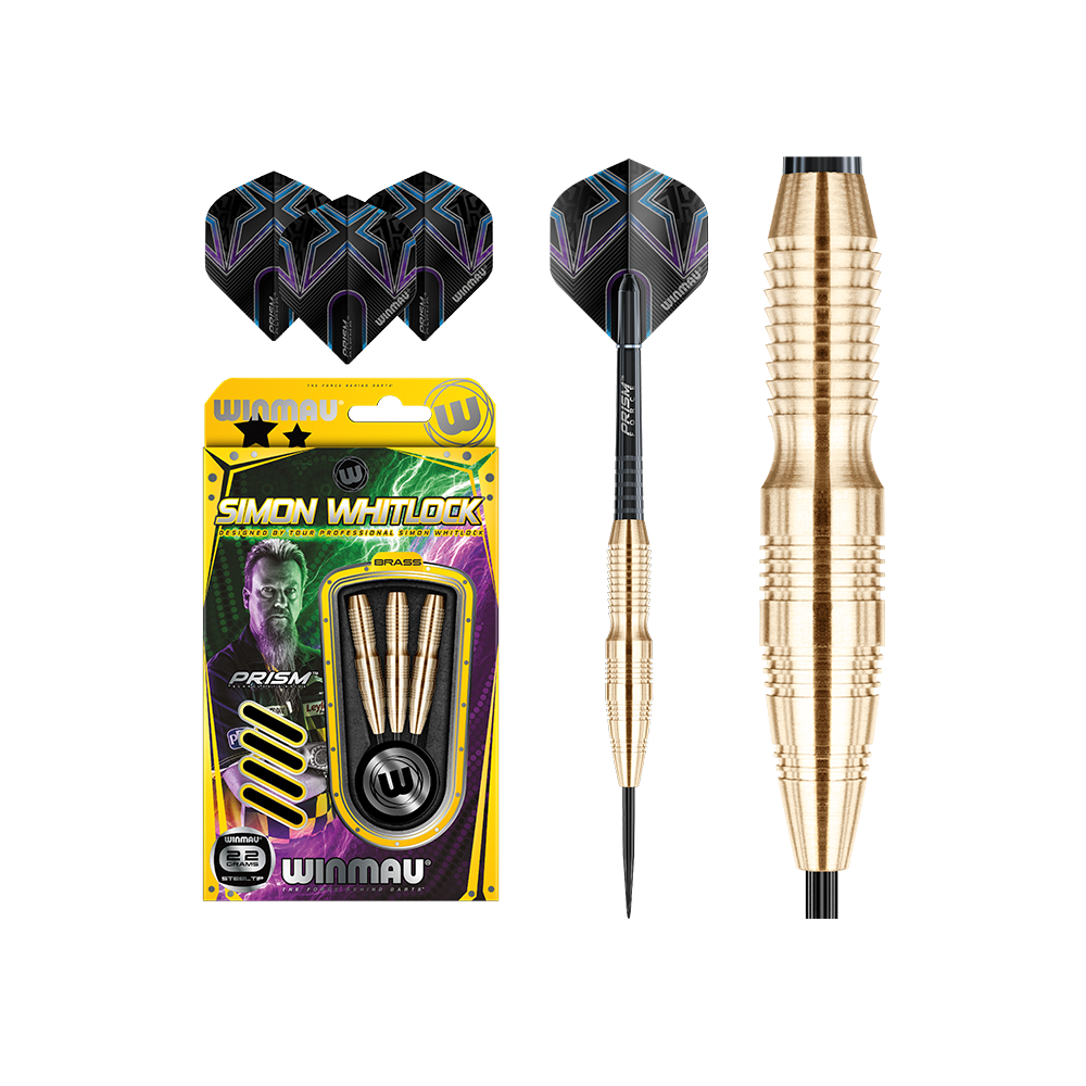 Winmau Simon Whitlock Brass Steel Tip Darts