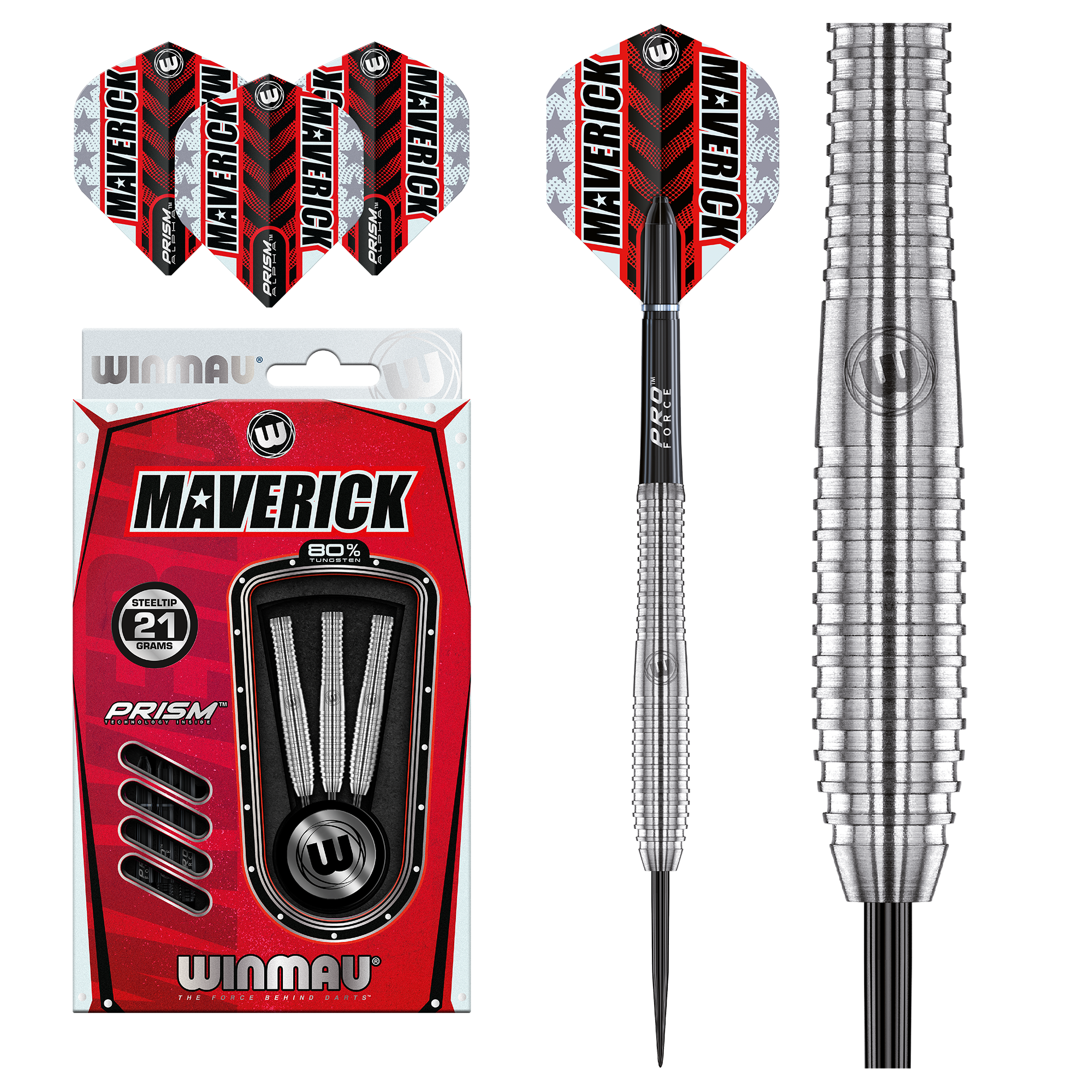 Winmau Maverick 80% Tungsten Alloy Darts