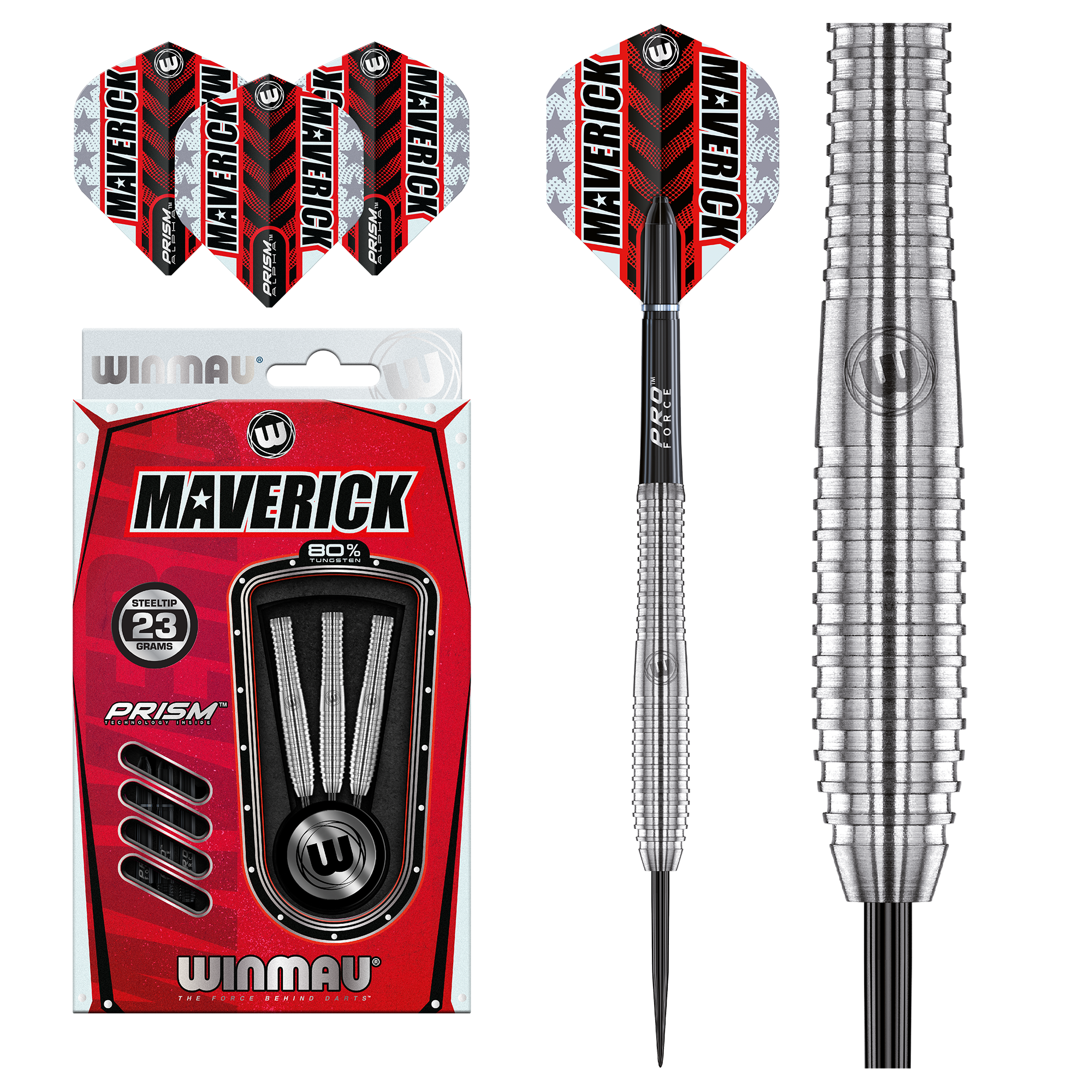 Winmau Maverick 80% Tungsten Alloy Darts