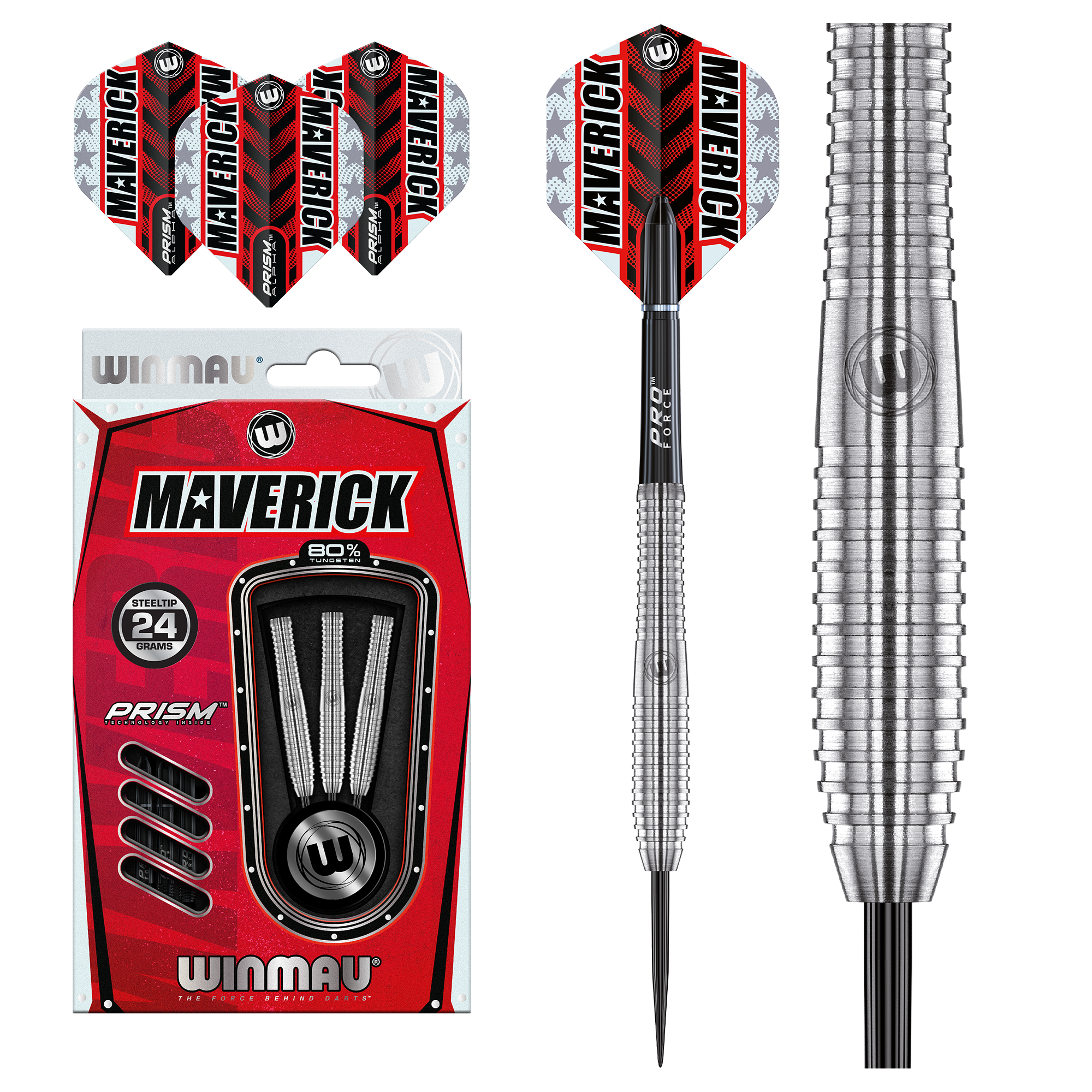 Winmau Maverick 80% Tungsten Alloy Darts