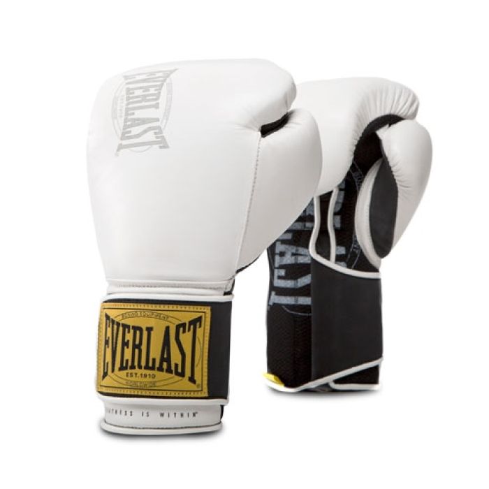 Everlast 1910 Classic Training Gloves - White