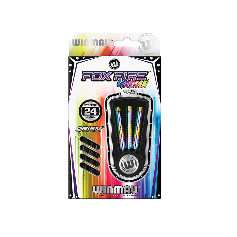 Winmau Foxfire Urban Steel Tip Darts