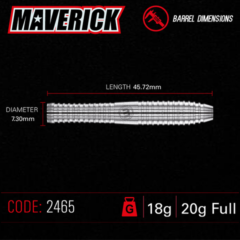 Winmau Maverick Soft Tip Darts