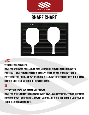 SLK Nexus - Max Pickleball Paddle