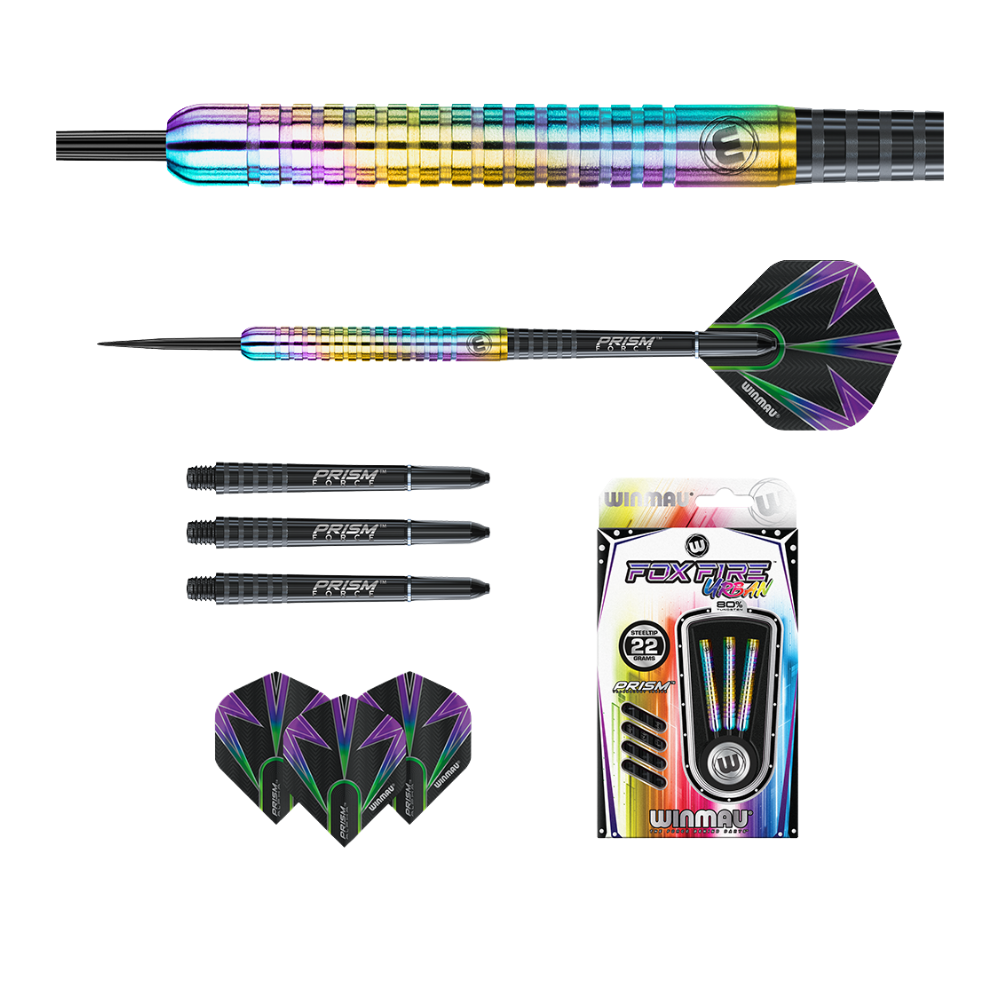 Winmau Foxfire Urban Steel Tip Darts