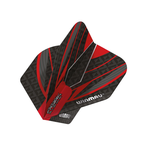 Winmau Prism Alpha Red & Black Dart  Flights