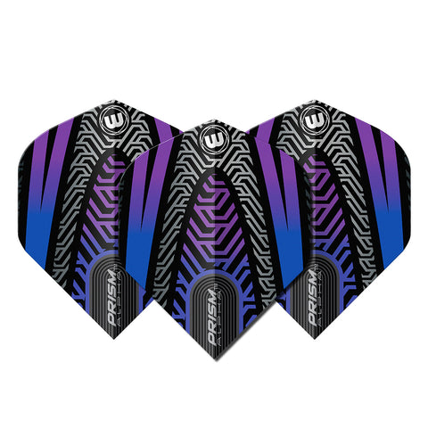 Winmau Prism Alpha Black & Purple Dart Flights