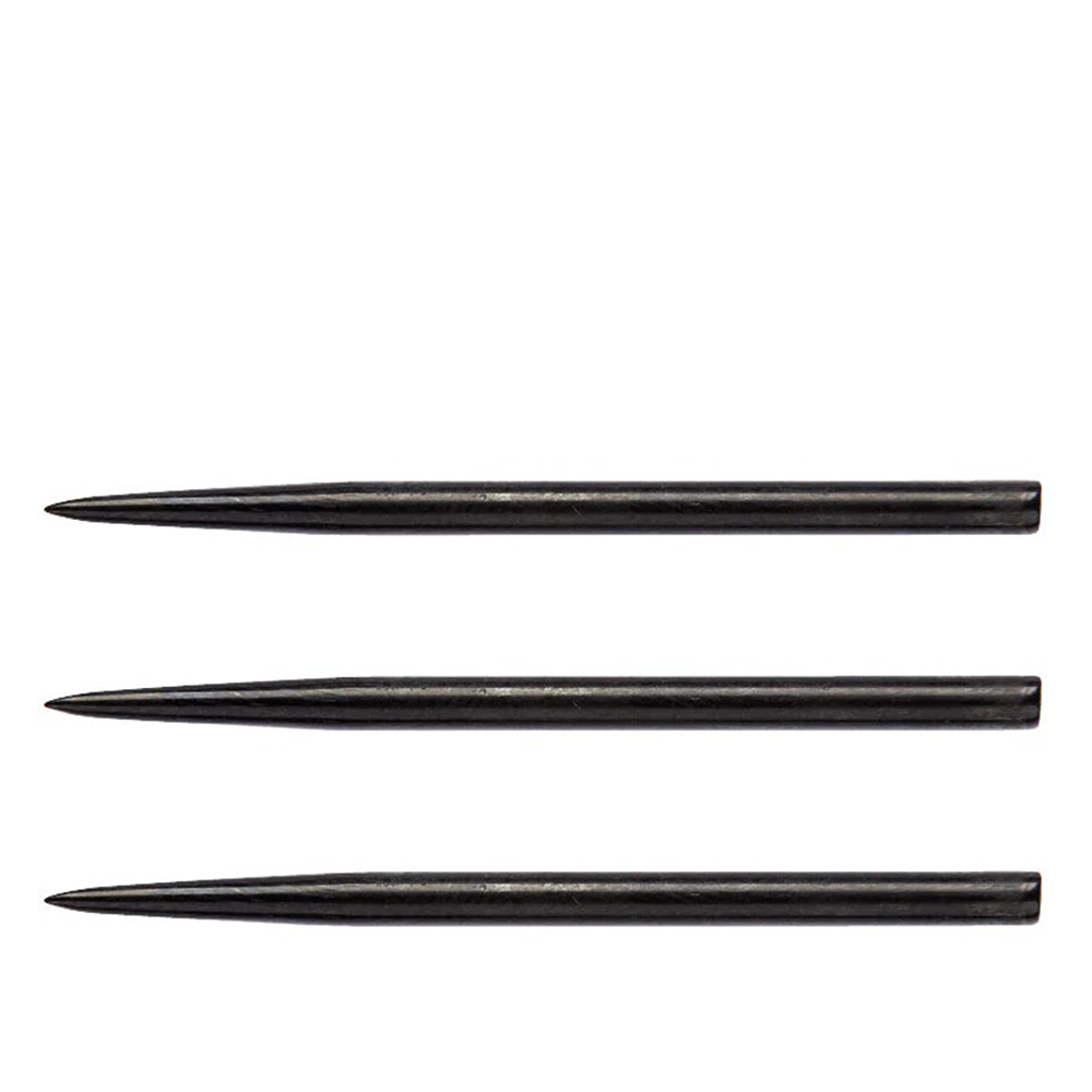 Winmau Extra Long Black Steel Tip Points - 41mm