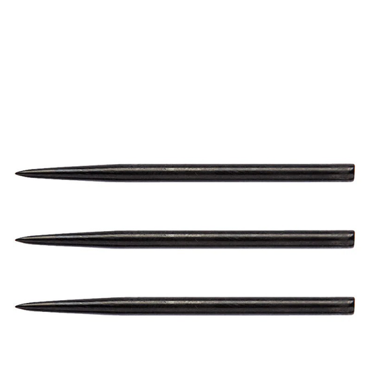 Winmau Extra Long Black Steel Tip Points - 41mm