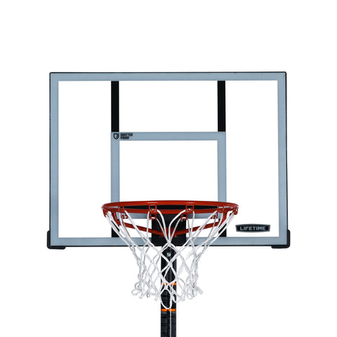 LIFETIME 30" Polycarb Adjustable System Youth Portable Basketball Hoop