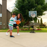 LIFETIME 30" Polycarb Adjustable System Youth Portable Basketball Hoop