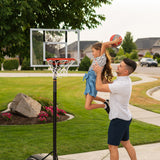 LIFETIME 30" Polycarb Adjustable System Youth Portable Basketball Hoop
