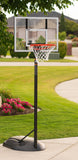 LIFETIME 30" Polycarb Adjustable System Youth Portable Basketball Hoop