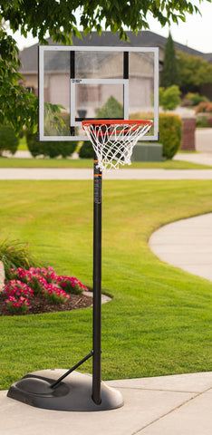 LIFETIME 30" Polycarb Adjustable System Youth Portable Basketball Hoop