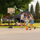 LIFETIME 30" Polycarb Adjustable System Youth Portable Basketball Hoop