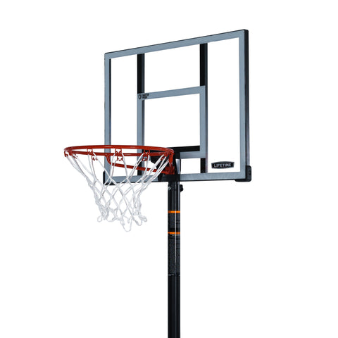 LIFETIME 30" Polycarb Adjustable System Youth Portable Basketball Hoop