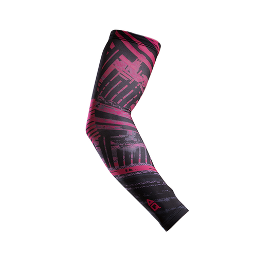 AQ Compression Arm Sleeve (Black City Pink)
