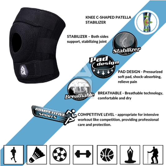 AQ Adjustable Knee Stabilizer