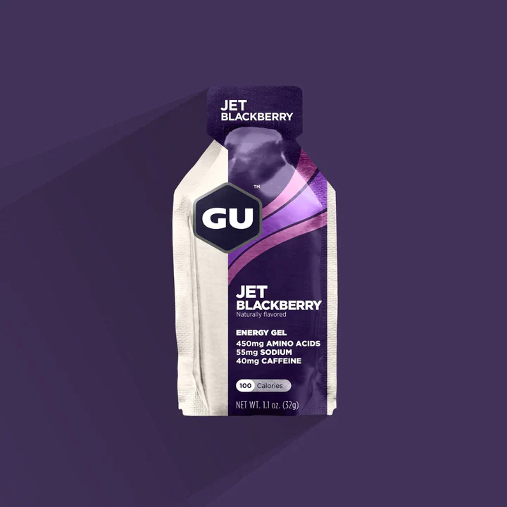 GU Jet Blackberry Energy Gel (Best by: December 2023)