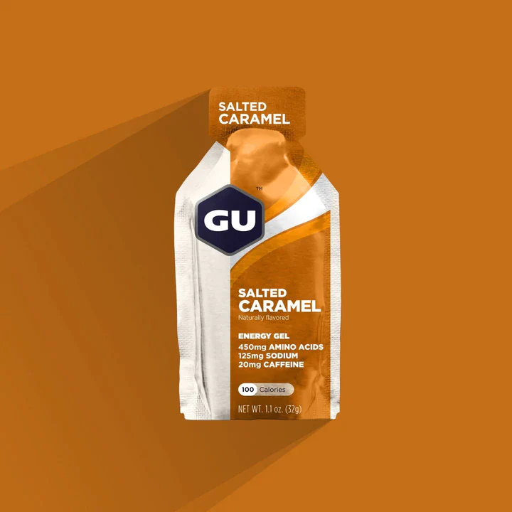 GU Salted Caramel Energy Gel (Best by: December 2023)