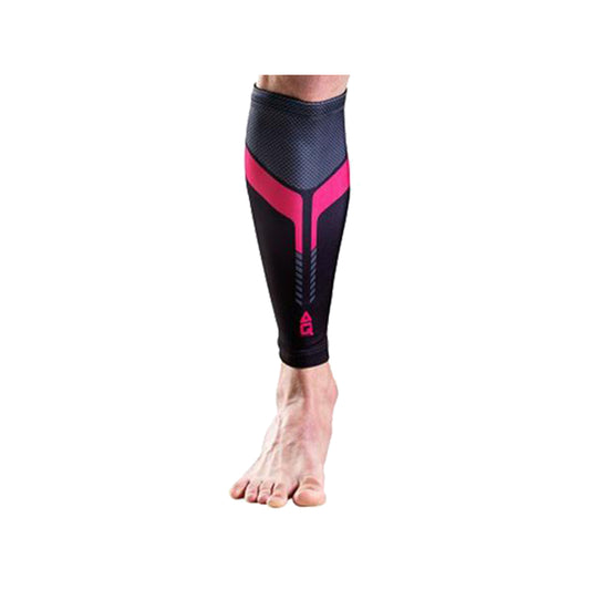 AQ Compression Calf Sleeve (Black Powder Pink)