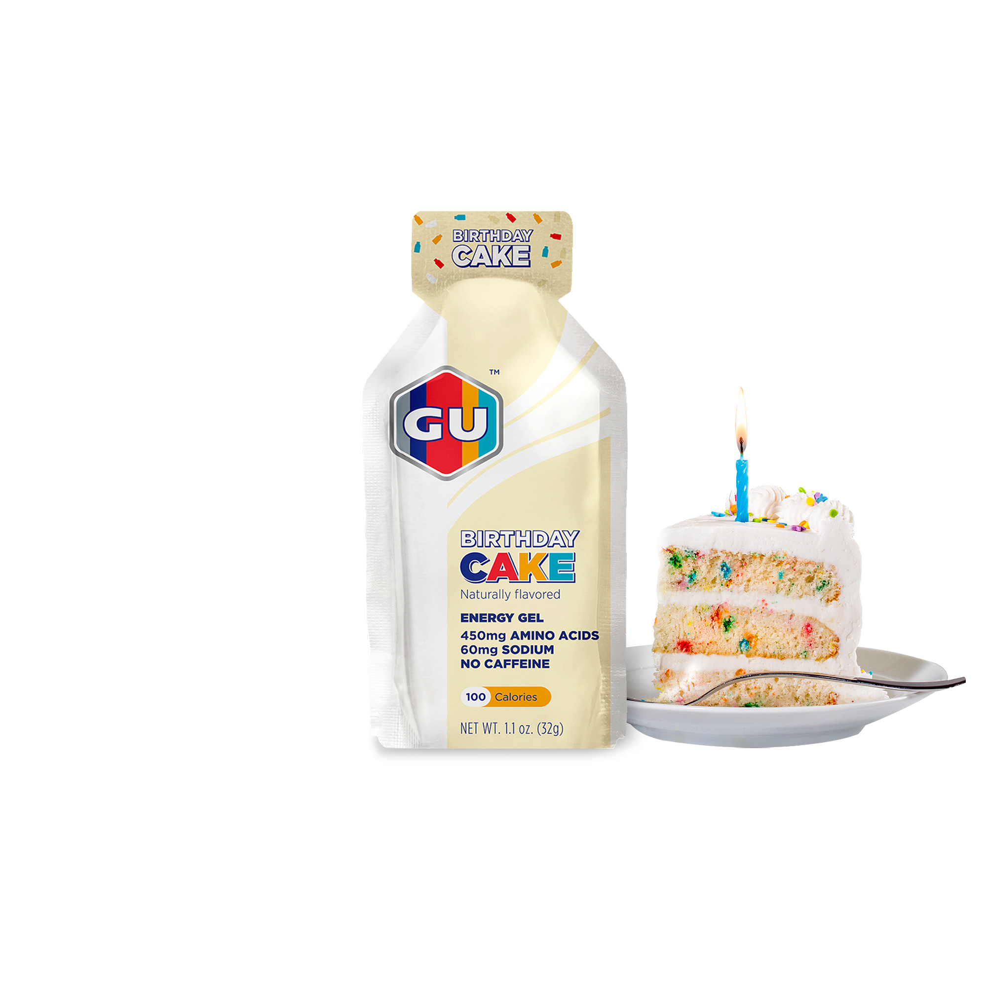 GU Birthday Cake Energy Gel (Best by: January 2024)