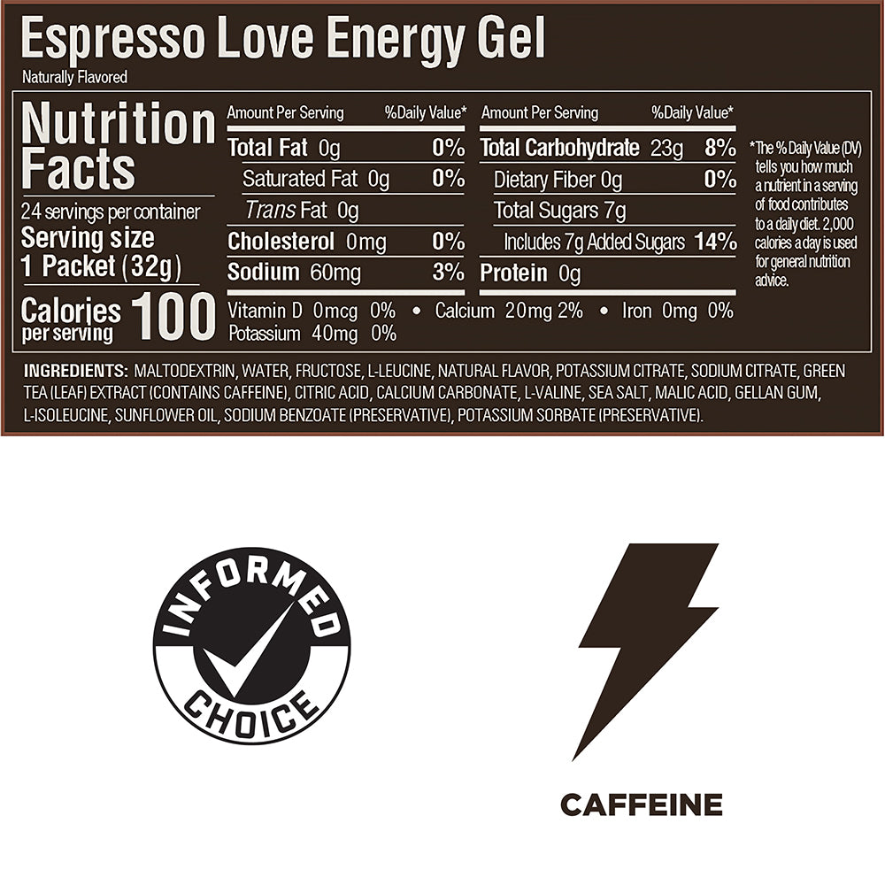 GU Espresso Love Energy Gel