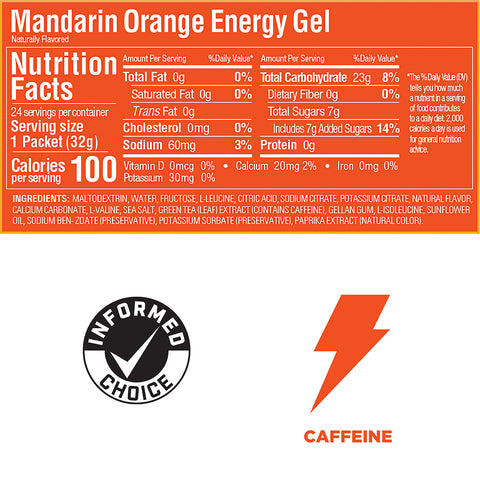 GU Mandarin Orange Energy Gel
