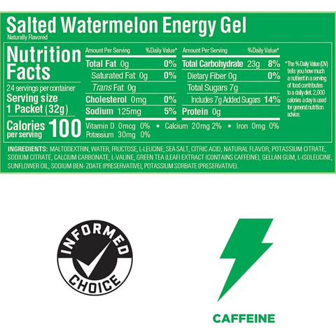 GU Salted Watermelon Energy Gel