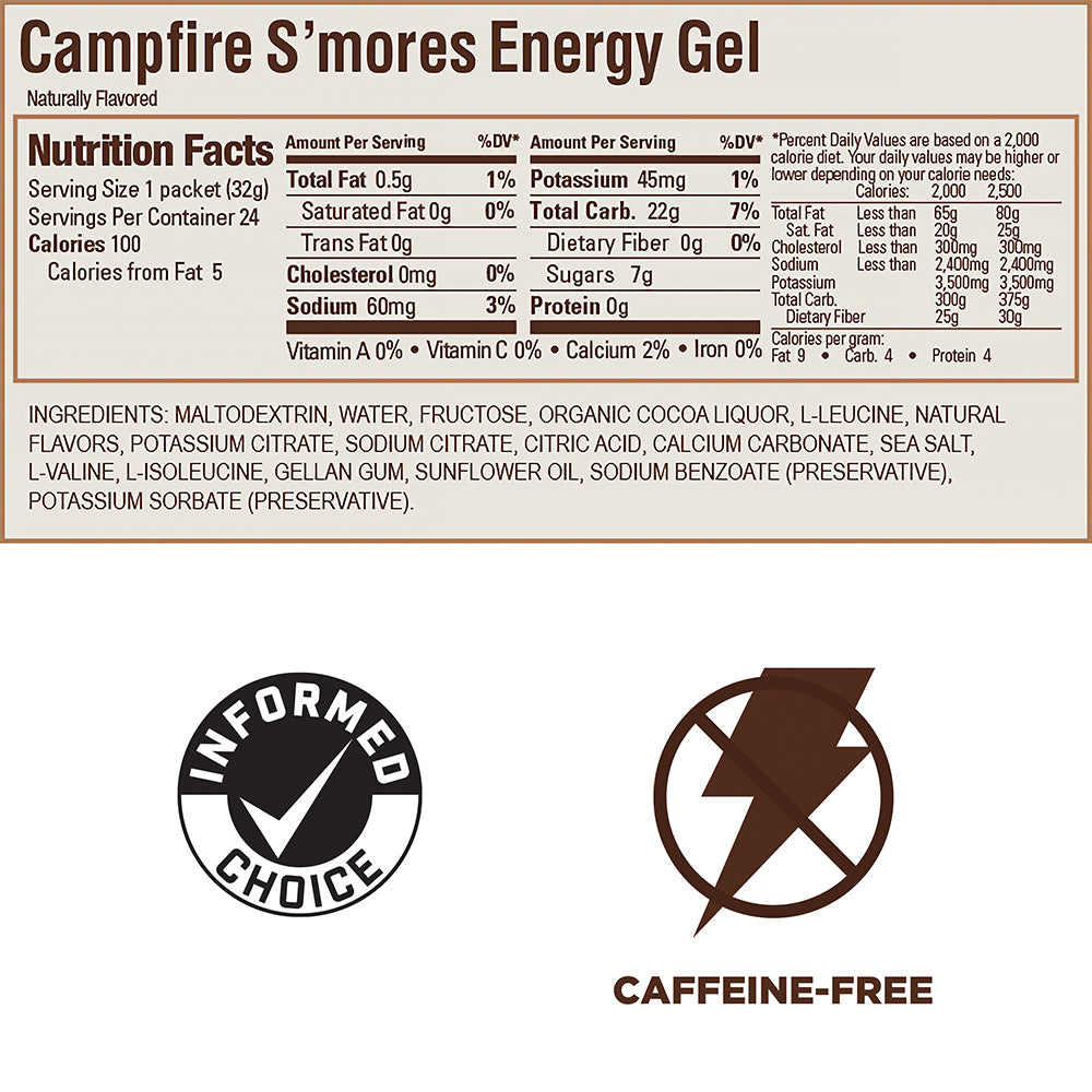 GU Campfire S'mores Energy Gel