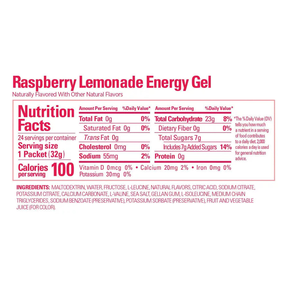 GU Raspberry Lemonade Energy Gel
