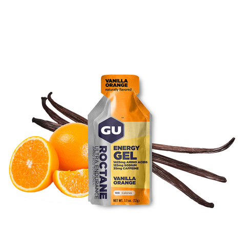 GU Vanilla Orange Roctane Energy Gel