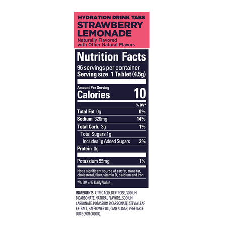 GU Strawberry Lemonade Hydration Tabs