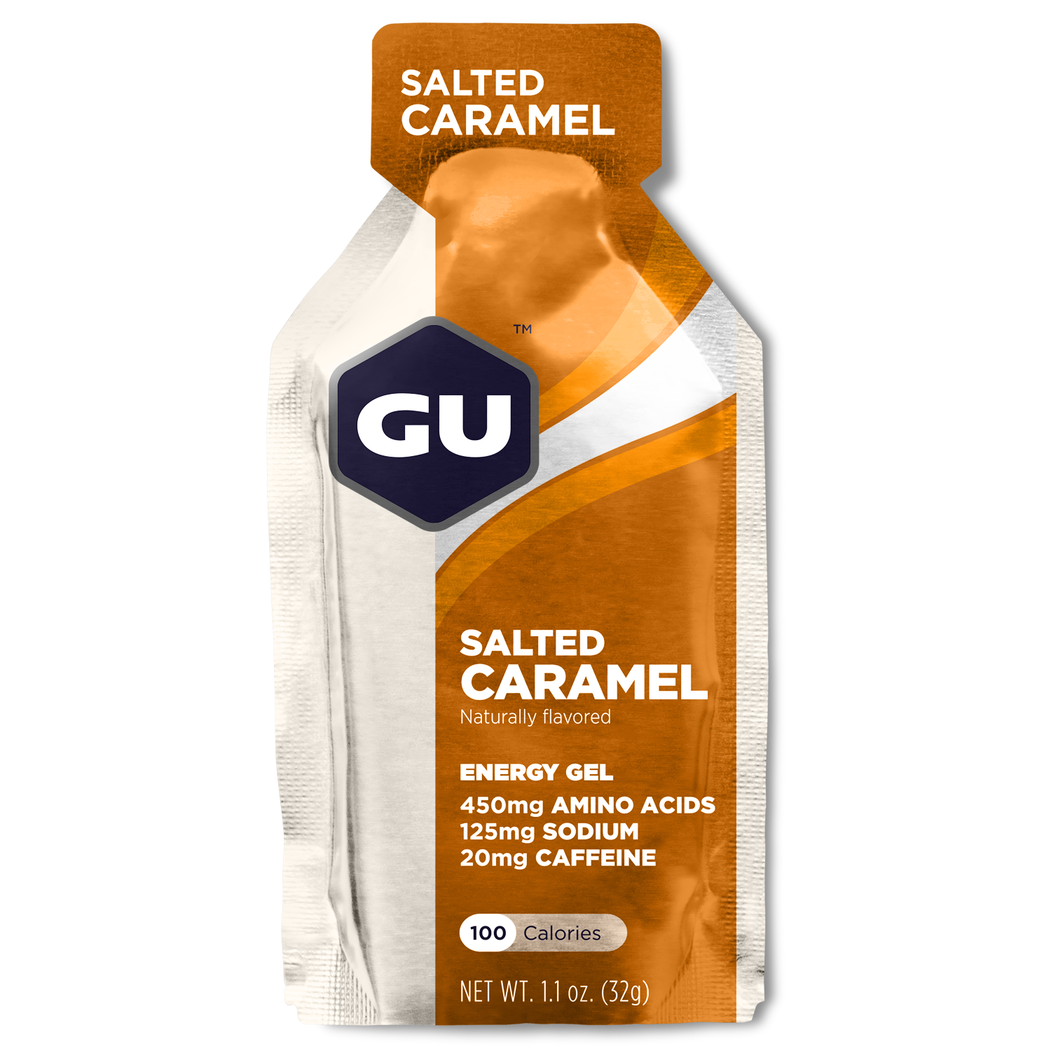 GU Salted Caramel Energy Gel (Best by: December 2023)