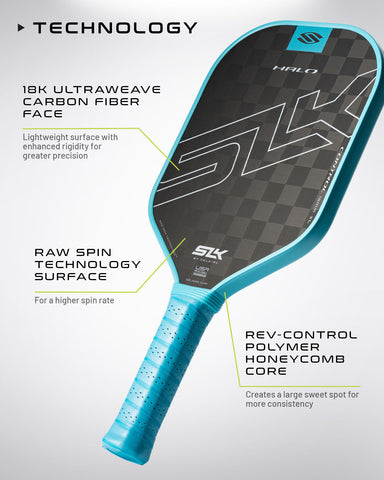 SLK HALO Control XL Pickleball Paddle