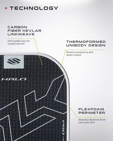 SLK HALO Pro XL Pickleball Paddle