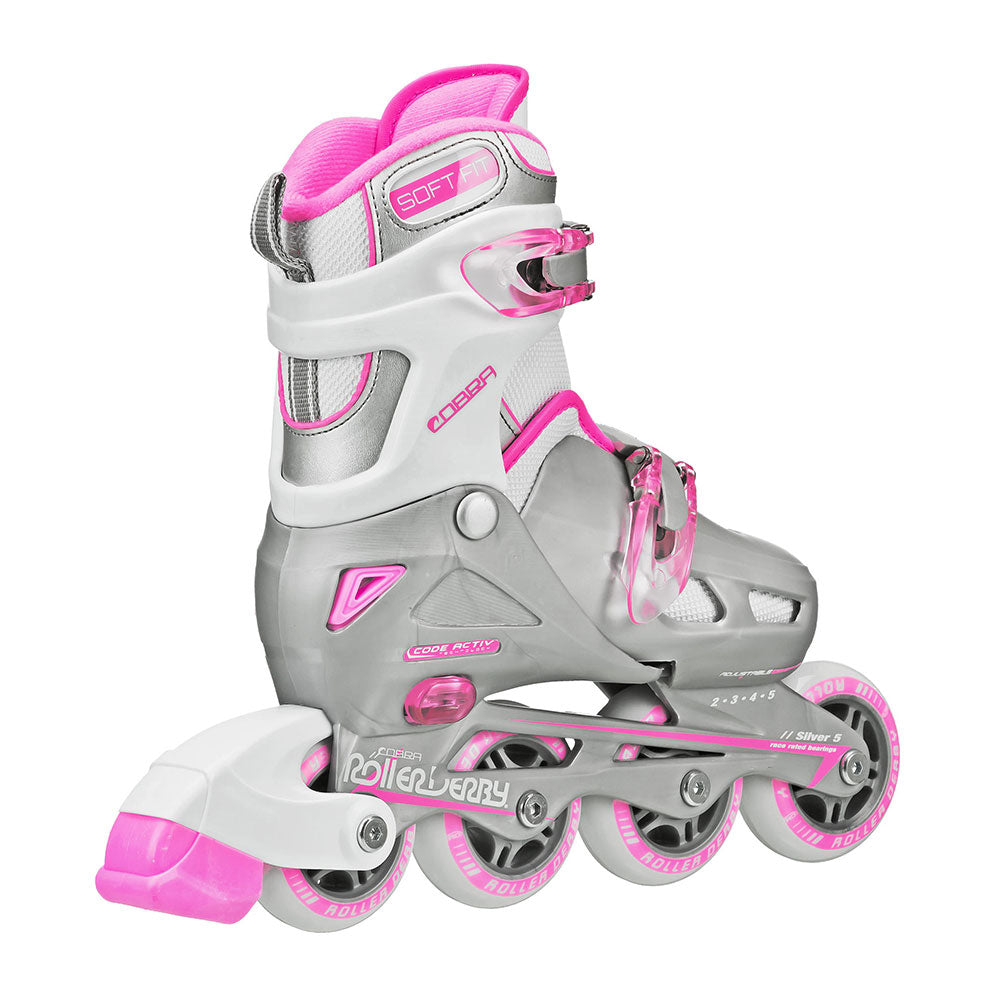 Roller Derby Cobra Girl's Adjustable Inline Skates