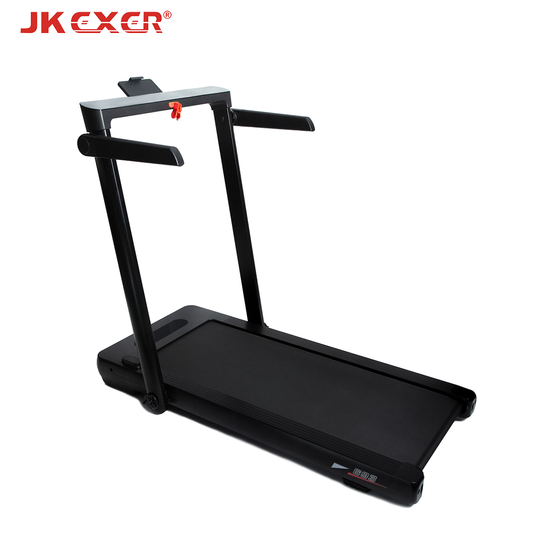 JK Exer 2-in-1 Walking Pad Treadmill, Flat Folding