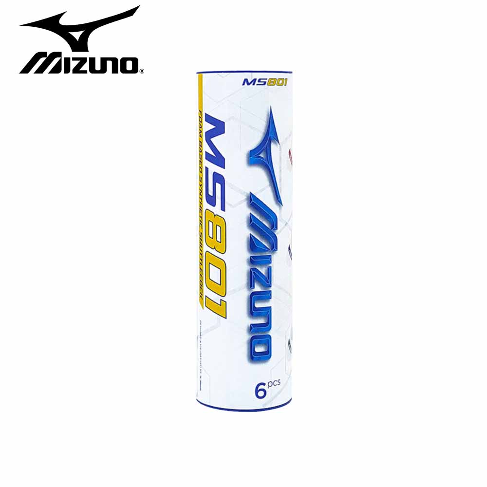 Mizuno MS801 Foam Based Synthetic Shuttlecock  Yellow/Slow (Sold per piece)