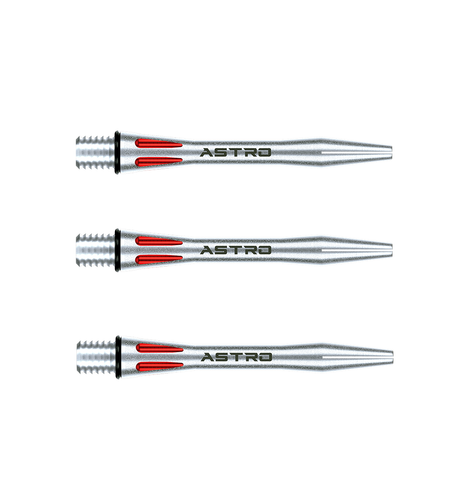 Winmau Astro Aluminum Red Dart Shafts